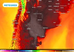 Ola de calor: fin de semana extremo en la Patagonia argentina con 43 °C