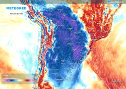 Estas serán las provincias que tendrán temperaturas bajo 0 ºC
