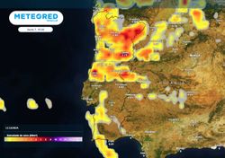 Onde vai chover em Portugal esta semana? Eis a previsão de chuva e trovoada da Meteored