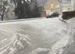 Orages violents, chutes de grêle ! Et maintenant, chute des températures !