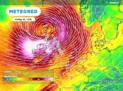 Orkan Éowyn wütet mit 190 km/h über Westeuropa - Sturm 2.0 droht!