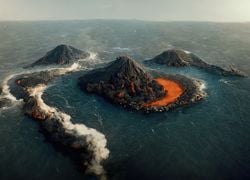 ¿Qué es esta nueva isla que acaba de "nacer" repentinamente en el Pacífico?