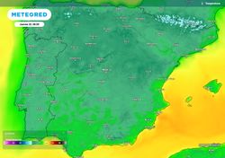 Pico de aire polar en España este jueves: León, Valladolid y otras seis capitales de provincia bajarán de los 5 ºC
