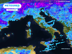 Dove pioverà in Italia nei prossimi 7 giorni? Le previsioni nel modello di riferimento di Meteored