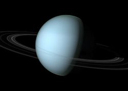 Observan por primera vez el ciclón polar de Urano