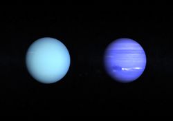 Astrónomos descubren porqué Urano y Neptuno tienen colores diferentes