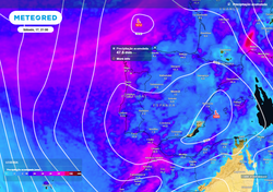 Portugal deve preparar-se para 3 dias de chuva: frente fria na quinta e aguaceiros pós-frontais na sexta com neve