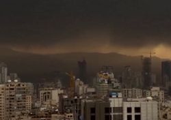 Preocupación por la “lluvia negra” tras un video viral en Irán: de qué se trata realmente