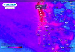 Preparem-se para o que vem do Atlântico: a primeira frente aproxima-se a toda a velocidade de Portugal; última hora