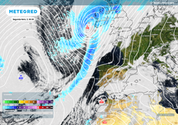 Previsão a médio prazo: as tempestades e as gotas frias irão aproximar-se de Portugal