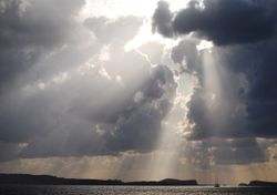 Un final de semana con posibles lluvias intensas en el sur