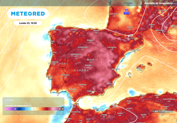 Una potente dorsal subtropical traerá temperaturas de más de 25 ºC a España