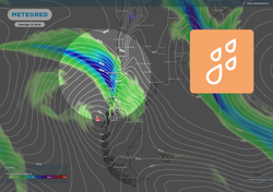 Río atmosférico trae +100 mm entre Coquimbo y Aysén este fin de semana