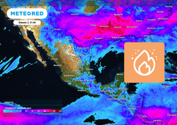 Pronóstico agrometeorológico semanal para México: calor de hasta 45 °C seca el suelo y complica maíz, forrajes y ganado