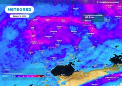 Se esperan lluvias, tormentas y nevadas durante la próxima semana