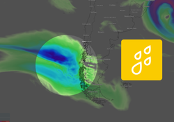 Río atmosférico categoría 3 llegará a Chile esta semana: "esperamos hasta entre 150 y 200 mm acumulados en este sector