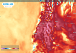 Jornada crítica: máximas sobre 35 °C y riesgo alto por calor extremo
