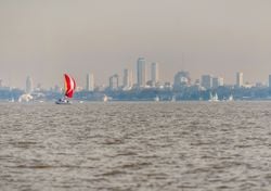 Pronóstico para navegantes en el Río de la Plata: así estarán el viento y el río del 13 al 15 de marzo