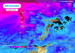 Llega un cambio radical de tiempo a España: en estas zonas podrían caer más de 100 l/m2