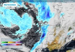Quarta e quinta-feira novas superfícies frontais trarão mais uma “dose” de chuva, vento e agitação marítima a Portugal