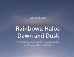 Rainbows, Halos, Dawn and Dusk