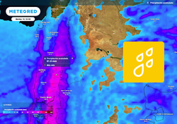 ¡Alerta en Chile centro sur! Lluvias intensas y viento de 80 km/h