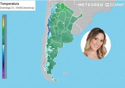 Refuerzo de aire helado para el fin de semana en Argentina