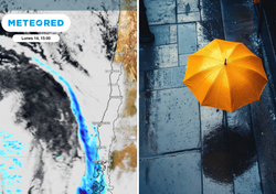 Regresan las precipitaciones a la RM la próxima semana