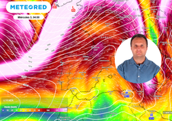Esta semana el chorro polar se intensificará e impactará en el tiempo de España
