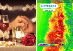 Temperaturas de hasta 31°C y viento fuerte: así será San Valentín en Santiago