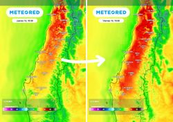 Fin de semana romántico en Chile central: temperaturas veraniegas para celebrar San Valentín