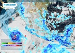 Se alejará el huracán Polo de México, mientras el Monzón y vaguadas mantienen lluvias benéficas esta tarde-noche