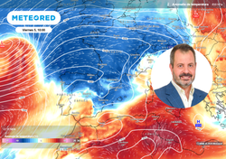 Se aproxima el aire de origen polar a toda velocidad: "el pico llegará el viernes a España", avanza José Miguel Viñas