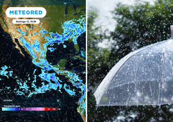 Se avecina otro episodio de lluvias en México este domingo: ondas tropicales dejarán tormentas en estos estados