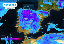 Se aproximan cinco tardes con tormentas que dejarán lluvias fuertes, granizo y vientos intensos en España