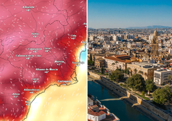 Se avecinan 4 días consecutivos de mangas cortas en la ciudad de Murcia