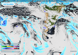 Se debilita el bloqueo atmosférico: podrían volver las lluvias a Chile esta semana