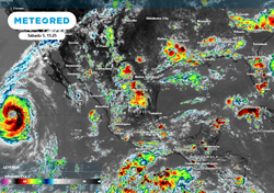 Se espera un domingo con tormentas intensas en varios estados de México