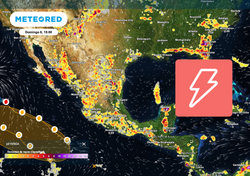 Hasta 100 mm acumulados de lluvia, se prevén en diversos estados de México este domingo 6 de septiembre