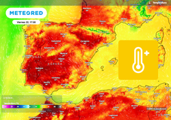 Se extienden los avisos de la AEMET por calor: amarillos en tres comunidades el 21 y 22 de mayo