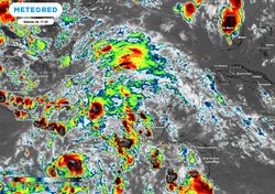 Se forma la depresión tropical 2 en aguas del Golfo de México, favorece lluvias y vientos intensos