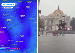 Roja, Naranja y Amarilla: por aguaceros e inundaciones severas en diversas demarcaciones de la CDMX