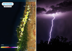 Las tormentas volverán a Chile la próxima semana y podrían dejar precipitaciones sobre lo normal