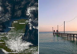 Semana calurosa en la Península de Yucatán, pero un frente frío acecha el fin de semana