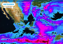 Semana navideña con probabilidad de lluvias en México. ¿Dónde lloverá más?