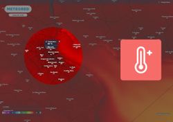 Sin ola de calor pero con probabilidad de alcanzar un récord histórico de +40 °C