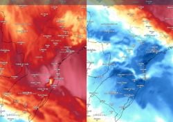 Temperaturas atingem 45°C antes de intensa massa de ar frio
