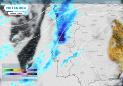 Tempo em Portugal nos próximos dias: chuva, amplitude térmica acentuada e poeiras do Saara. Saiba onde!