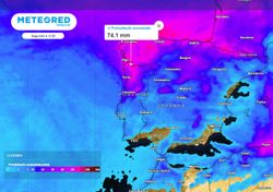 Última hora Meteored: chuva e neve de regresso a Portugal