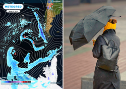 Lluvias en fila: frentes cruzan Chile esta semana según Meteored